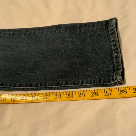 American Eagle ‘Extreme Flex’ Slim Straight Mid-Rise Blue Jeans (29x28.5) - Picture 8 of 10